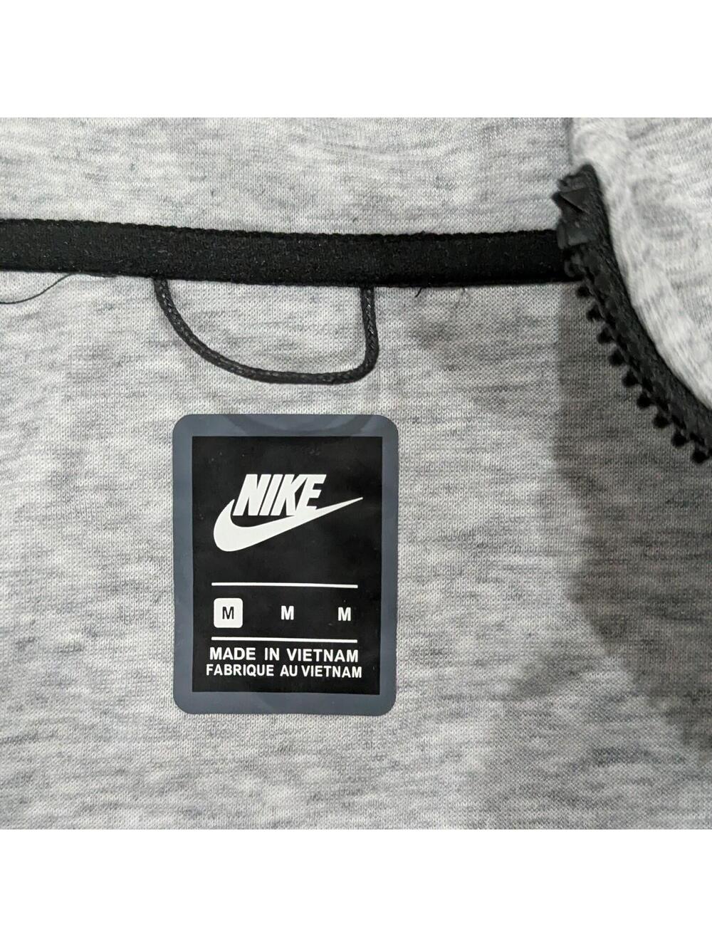 Nike Tech Fleece Full Zip Hoodie M Grey CU4490-063 NWT - Picture 6 of 9